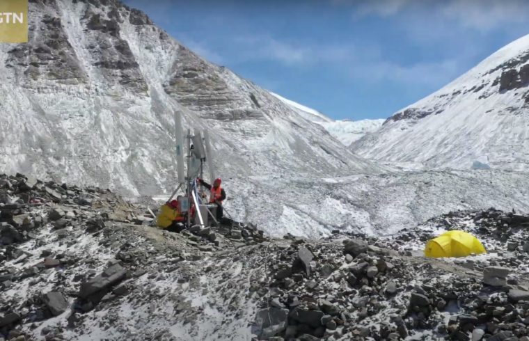 5G Network at everest base camp north base