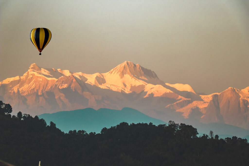 Hot Air Ballooning in Pokhara