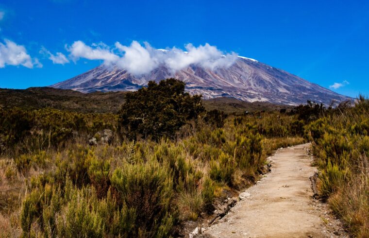 Kilimanjaro climbing route