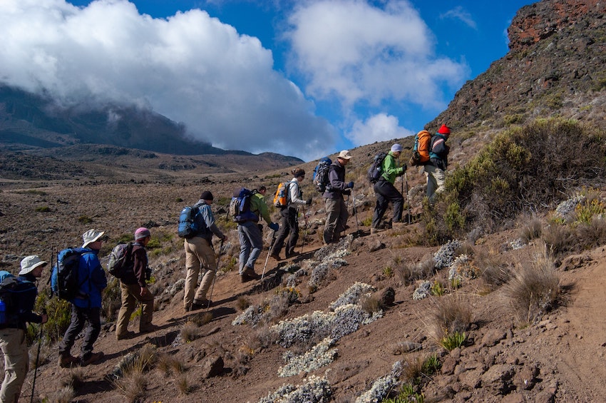 climbing kilimanjaro mountain